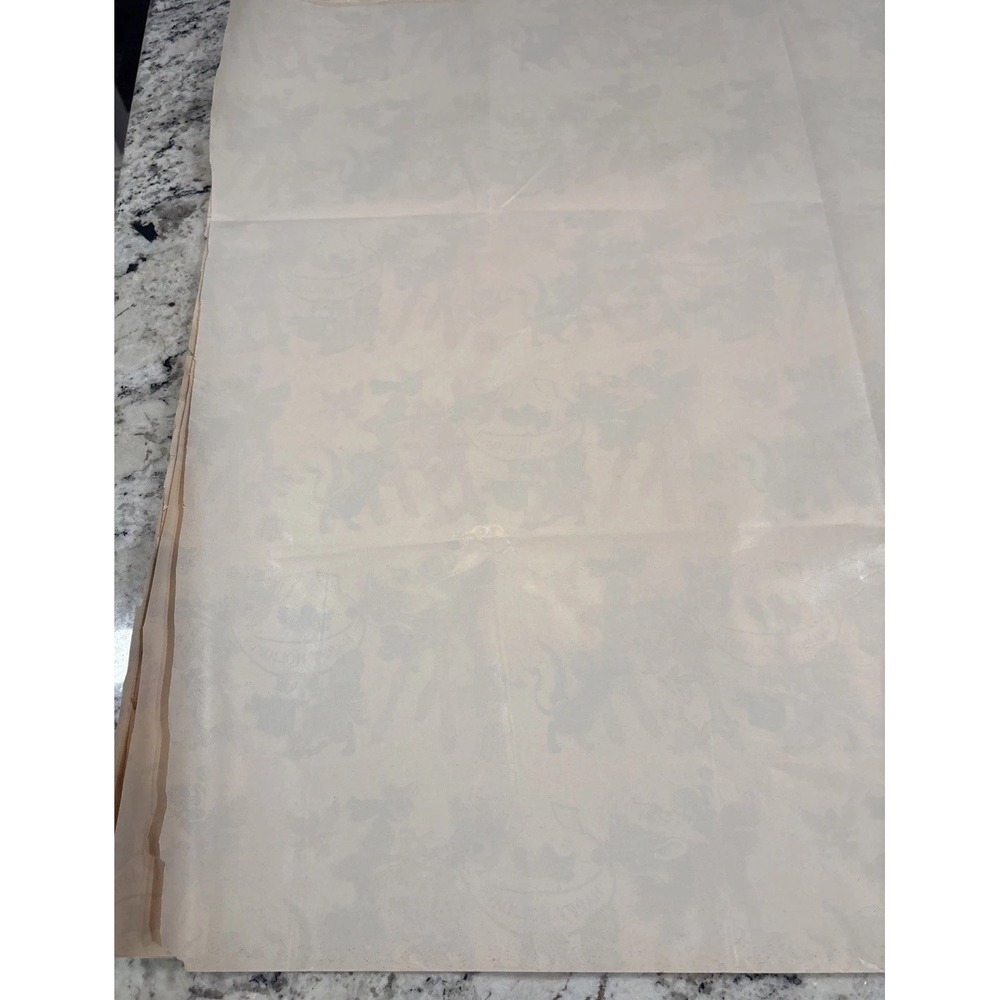 9 VTG LK‎ Powell Woodland Animals Happy Holidays Wrapping Paper gift wrap READ - Picture 10 of 16
